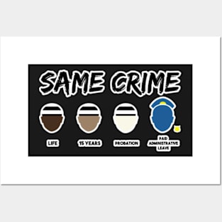 Same Crime Posters and Art